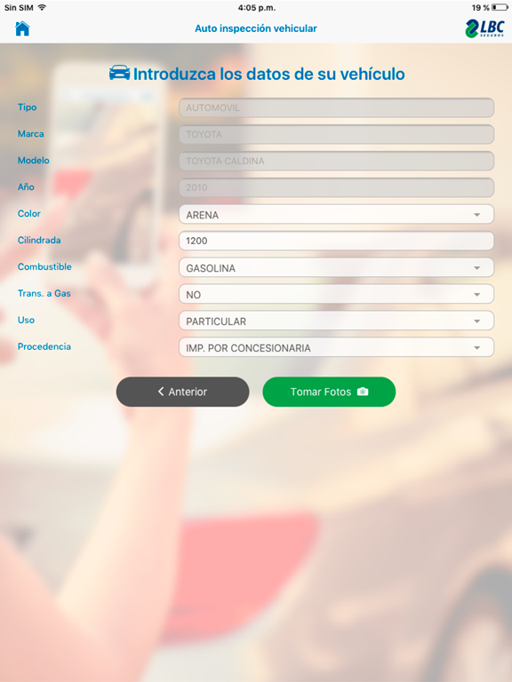 Screenshot #6 pour LBC Auto Inspección