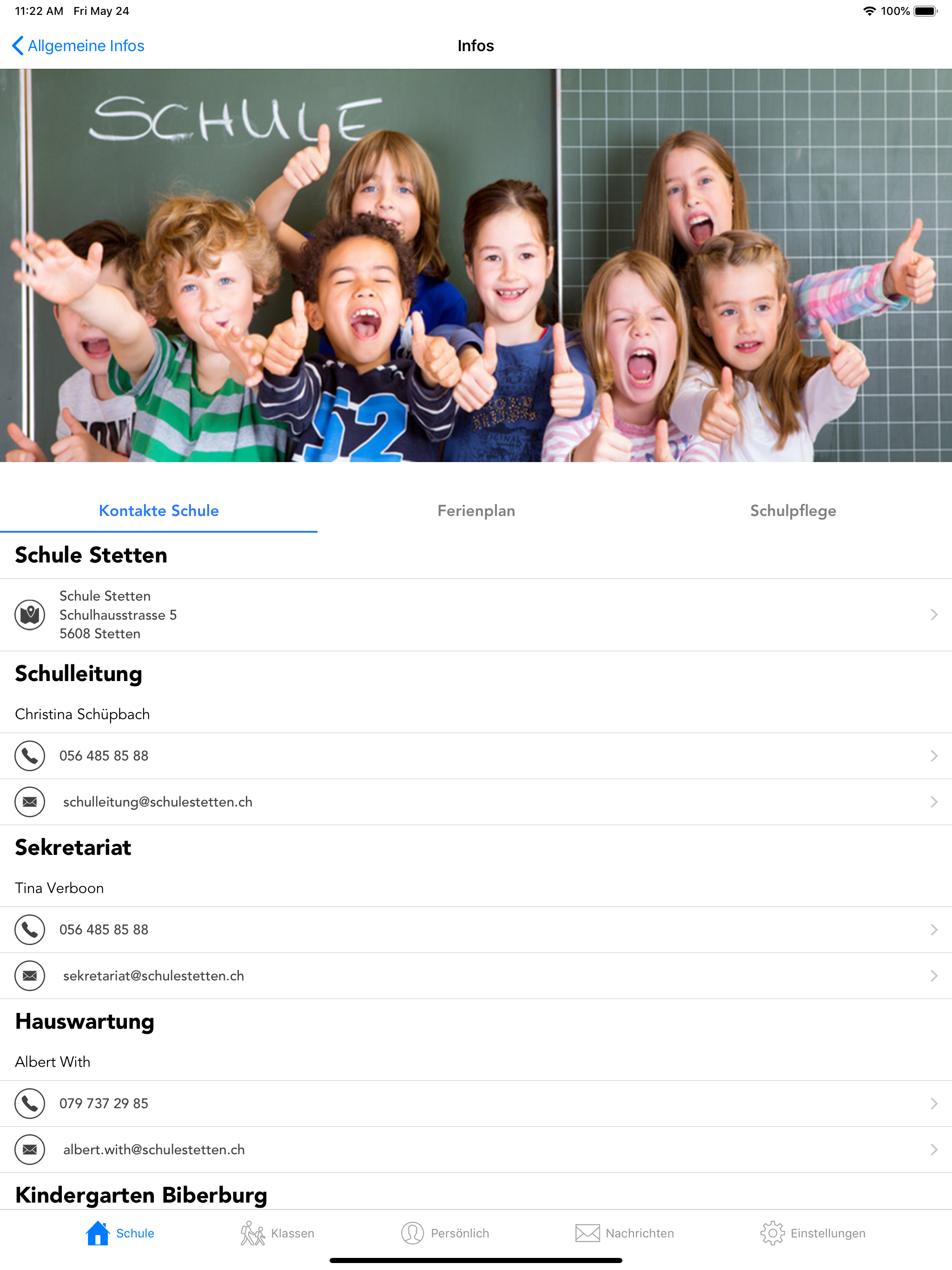 Schule Stetten screenshot 6
