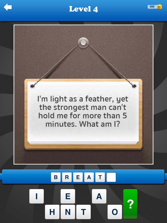 Screenshot #4 for Guess the Riddles: Brain Quiz!