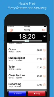 IRecorder Pro Audio Recorder iphone bilder 2