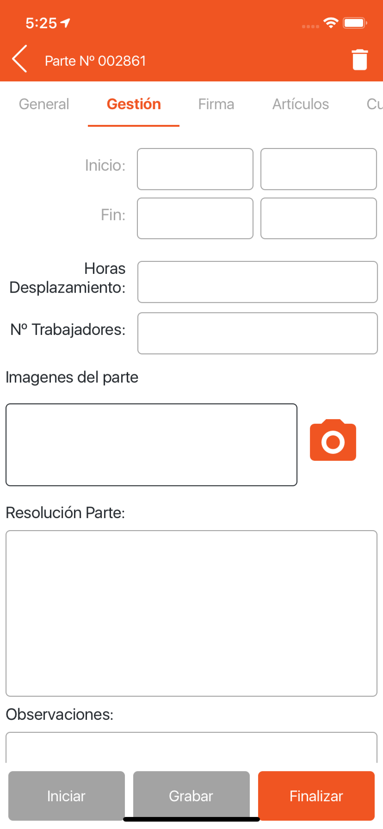 Partes y Personal screenshot 6