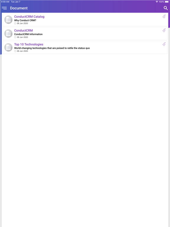 Screenshot #6 pour ConductCRM