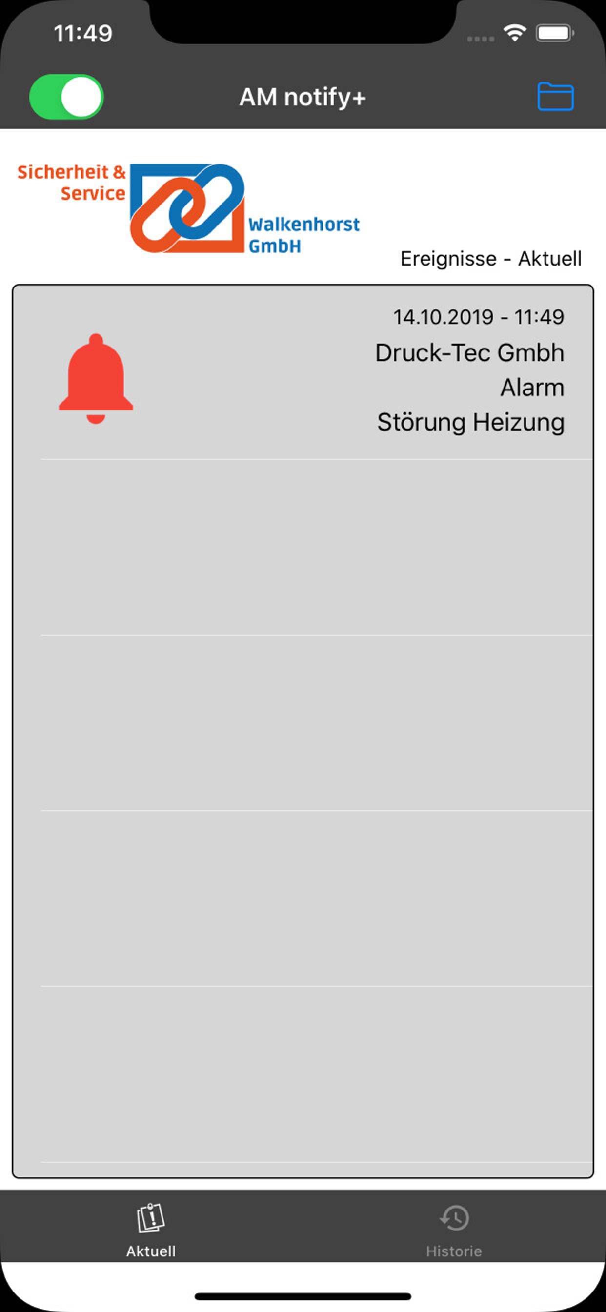 AM notify+