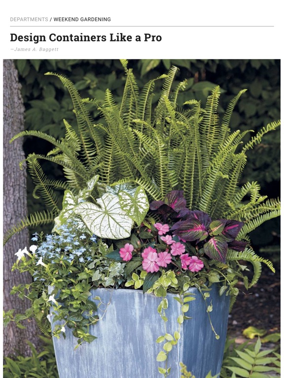 Garden Gate Magazine iPad screenshot 7 - Magazines & Newspapers app