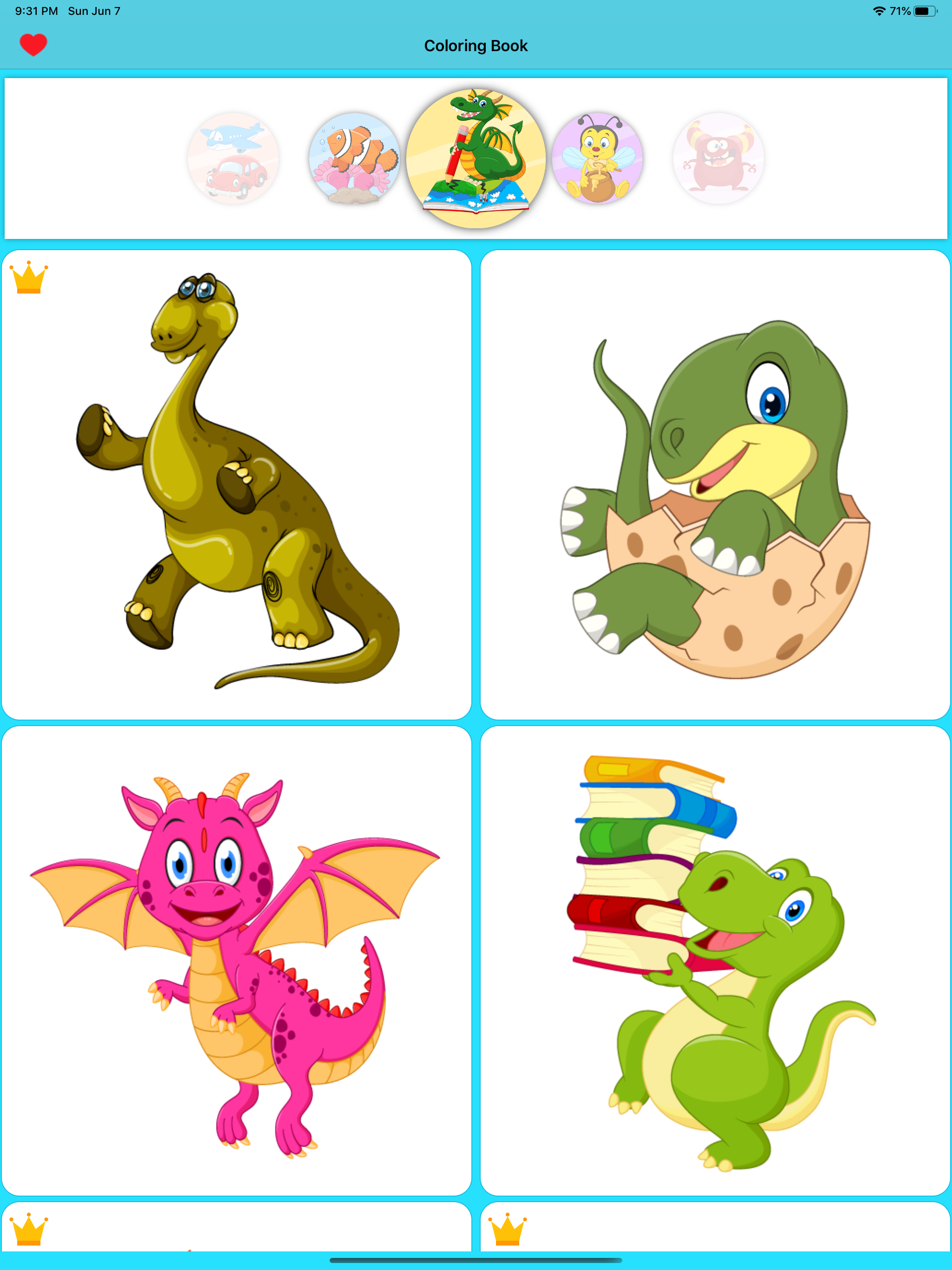 Fun Coloring Pages for Kids
