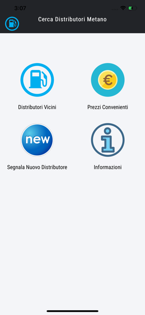 Cerca Distributori Metano