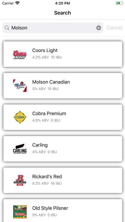 Cicerone - Beer Search