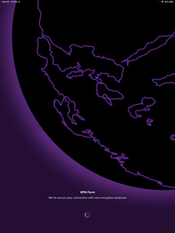 VPN Farm - Fast Secure Proxy iPad screenshot 3 - Productivity app