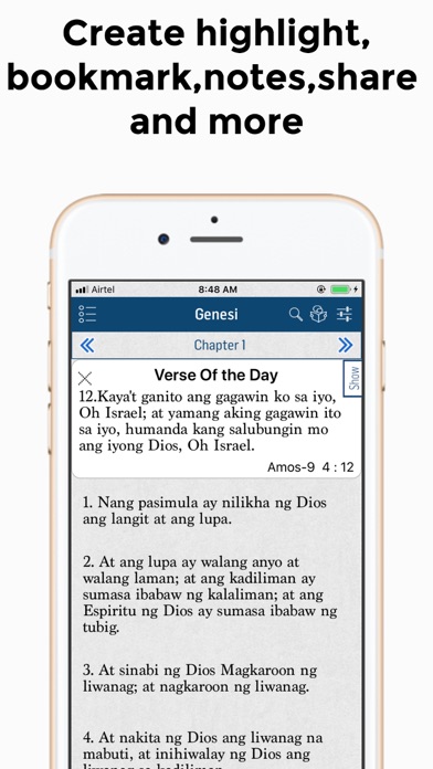 Screenshot #2 pour Tagalog Bible - ang biblia