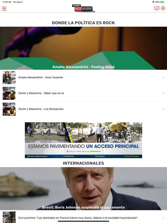 Screenshot #4 pour Realpolitik FM