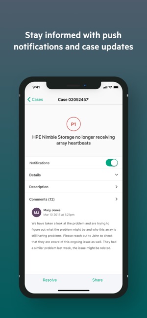 HPE InfoSight(圖5)-速報App
