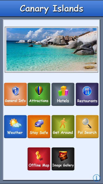 Canary Island Offline map