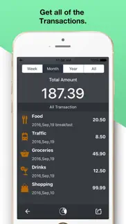 daily spending-my cost tracker iphone screenshot 3