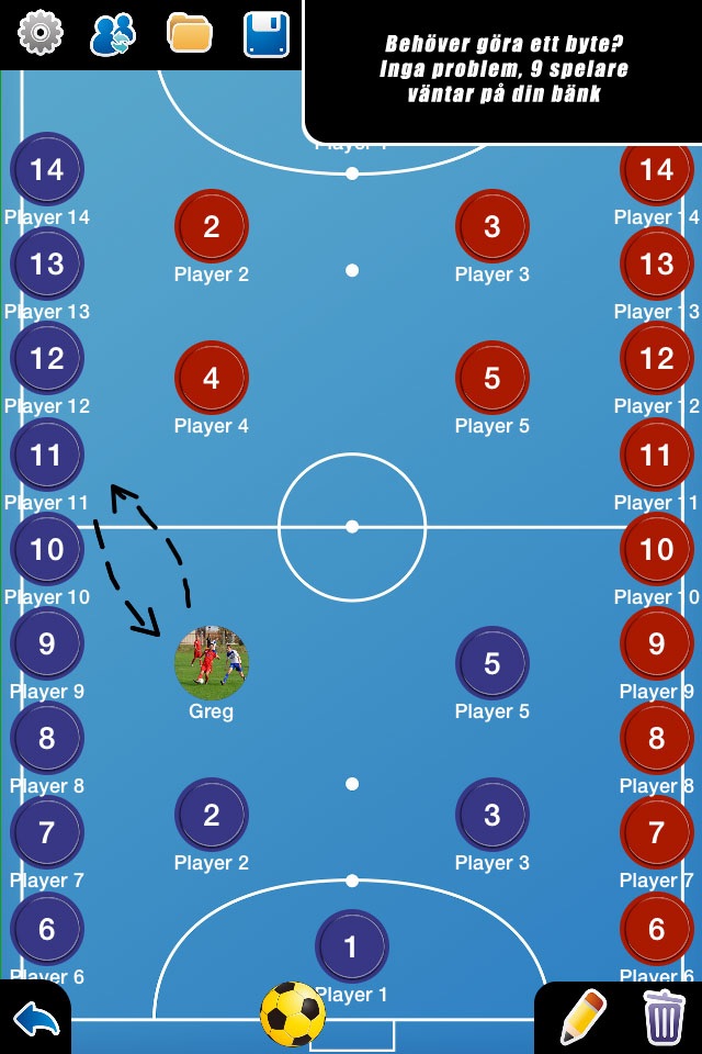 Coach Tactic Board: Futsal++ screenshot 2