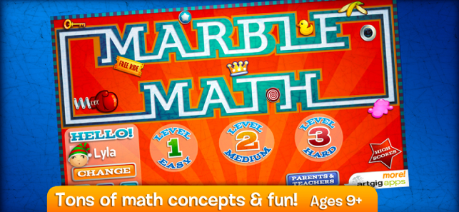 ‎Marble Math Screenshot