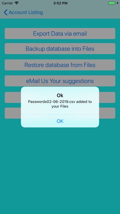 Passwords Easy Lite screenshot-3