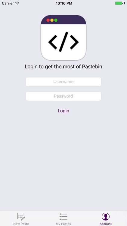 PasteMe - Pastebin Client