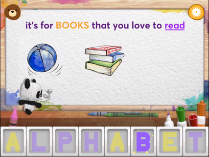 Square Panda Letter Lullaby screenshot 2