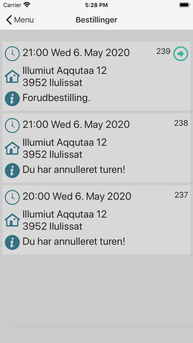 Ilulissat Taxa Screenshot