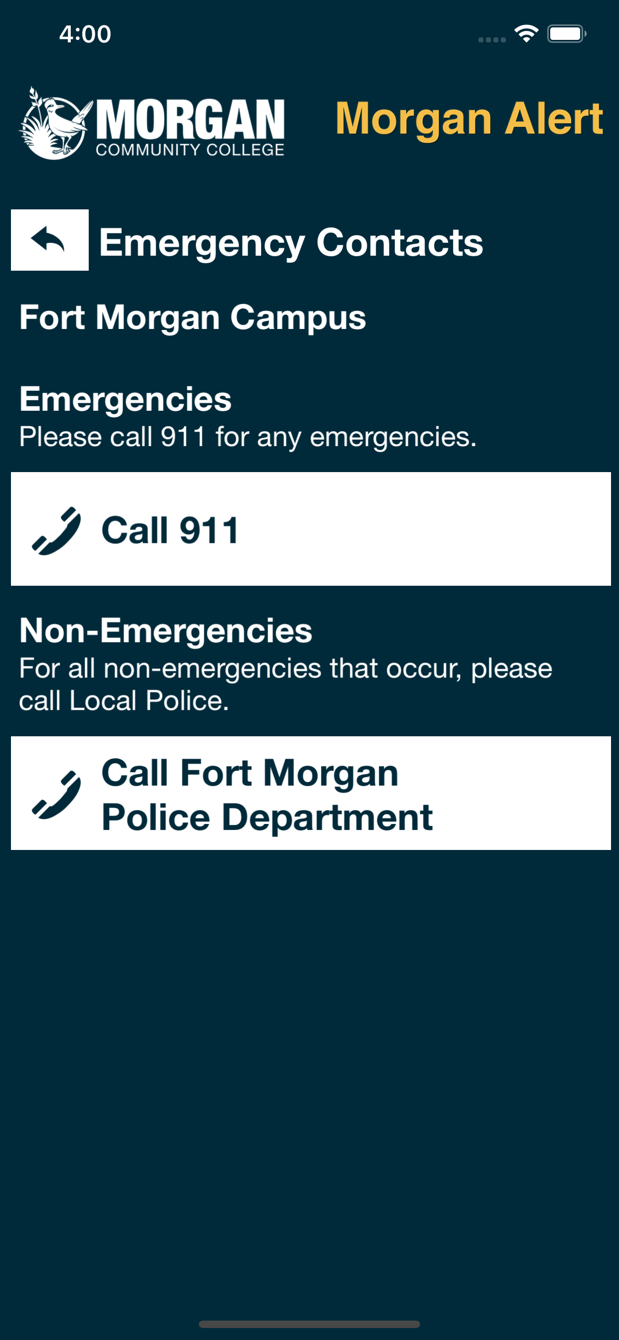 Morgan Alert screenshot 3