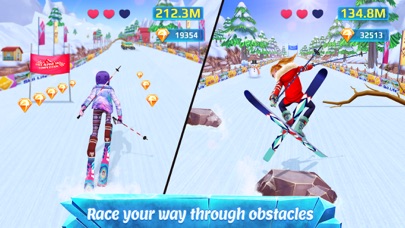 Ski Girl Superstar Screenshot