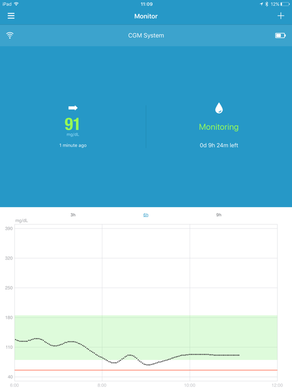 Screenshot #4 pour Medtrum EasySense mg/dL