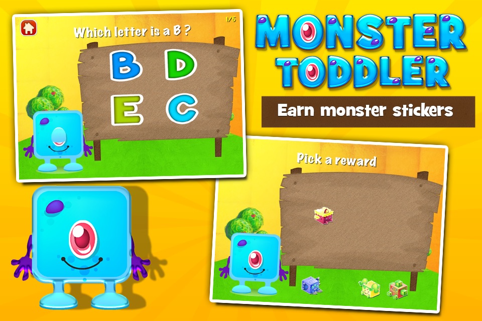 Monster Toddler Fun Games screenshot 4