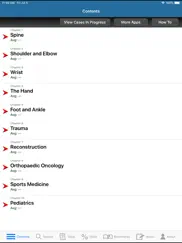 orthopaedic surgery boards ipad bildschirmfoto 2