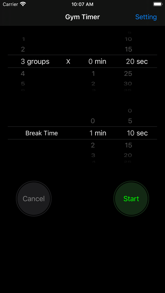 Gym Timer Tool - 1.2 - (iOS)
