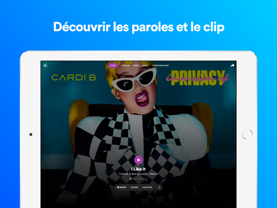 Screenshot #5 pour Shazam: Identifier la musique