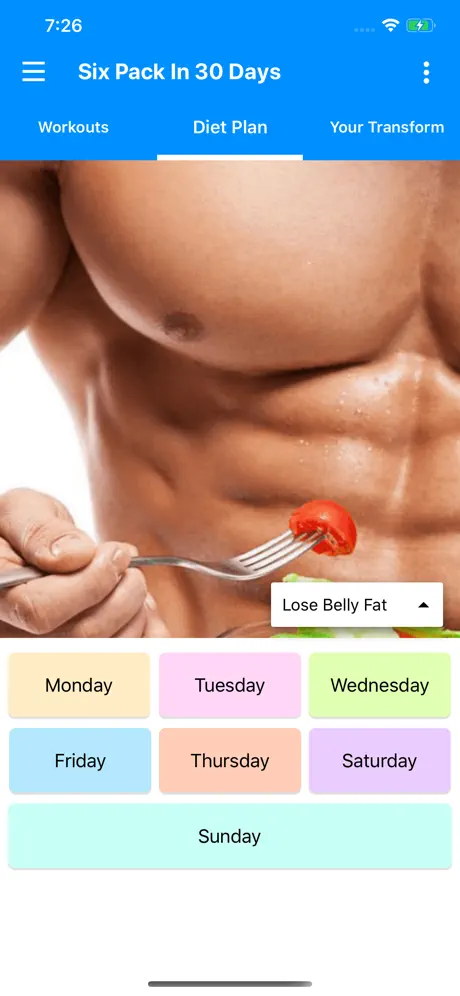 Six Pack in 30 Days -With Diet