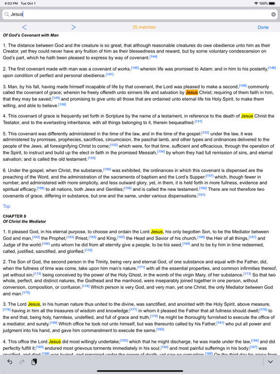 iReformed iPad screenshot 7 - Reference app
