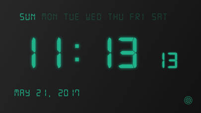 Screenshot #3 pour LED Clock-Pure Color Clock