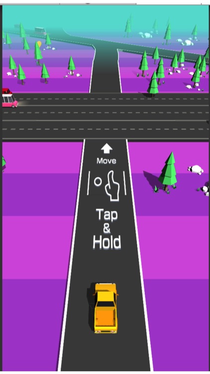 Traffic Run! Fun Park race 3D