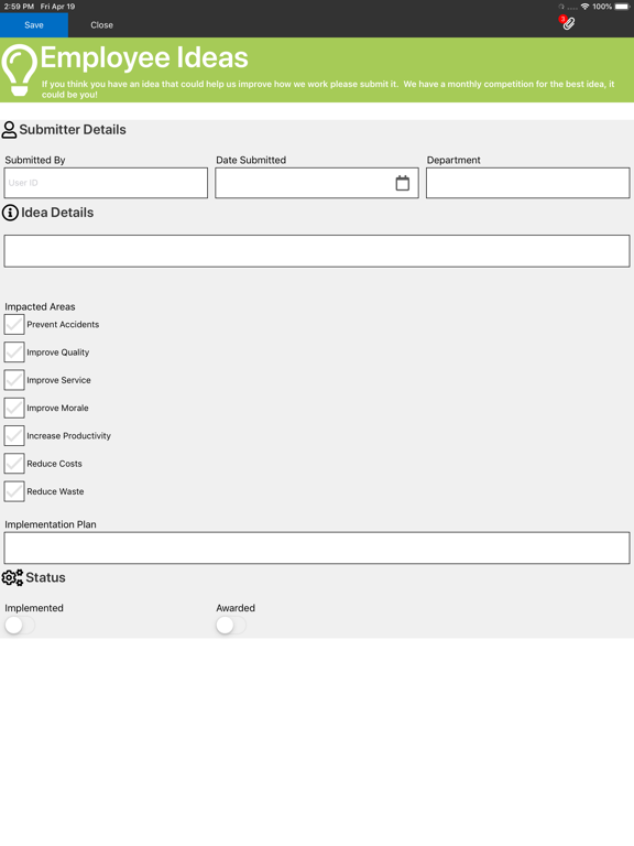 Screenshot #6 pour Sintel Forms Mobile
