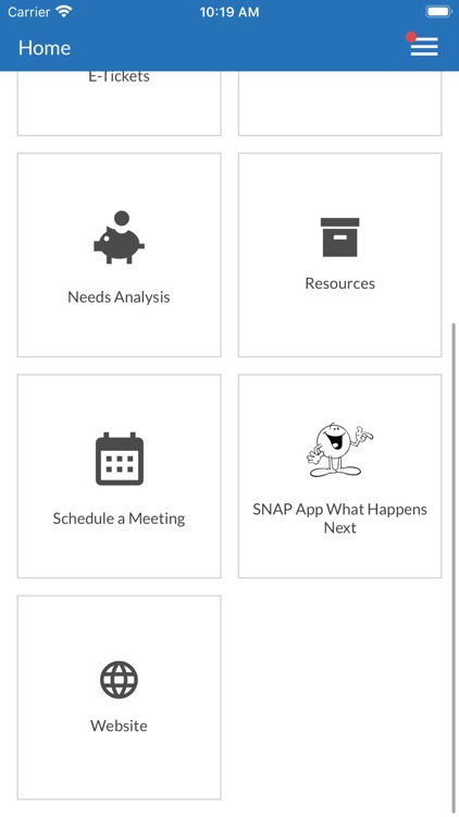 IBA SNAP App with Life Quotes