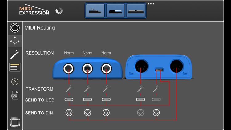 MIDI Expression Control