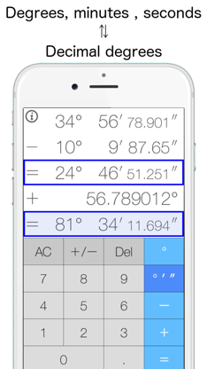 AngleCalculator screenshot 1