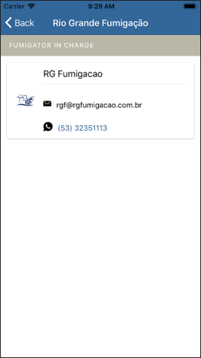 Screenshot #3 pour Rio Grande Fumigação