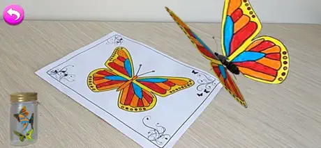 AR Butterflies and Flower Lite