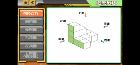 國中數學三視圖主題板
