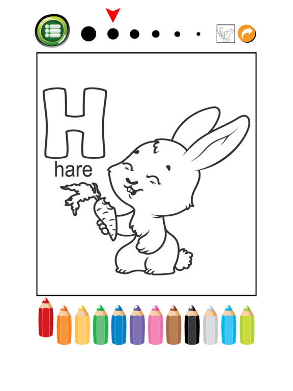 Screenshot #5 pour Livre de coloriage animaux ABC
