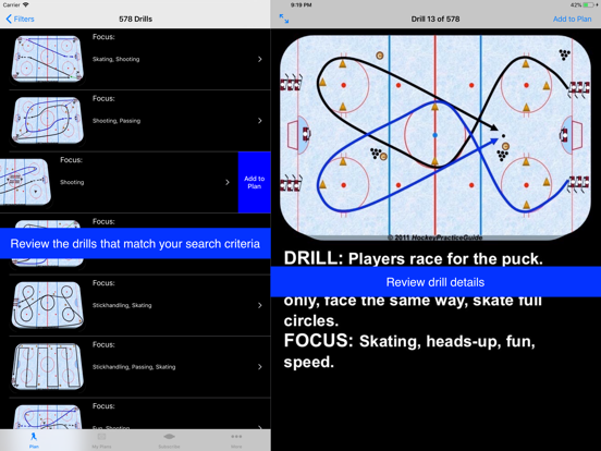 Screenshot #5 pour Hockey Practice Guide