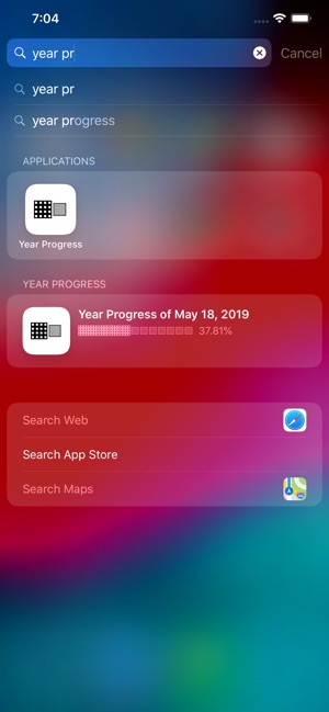 Year Progress(圖3)-速報App