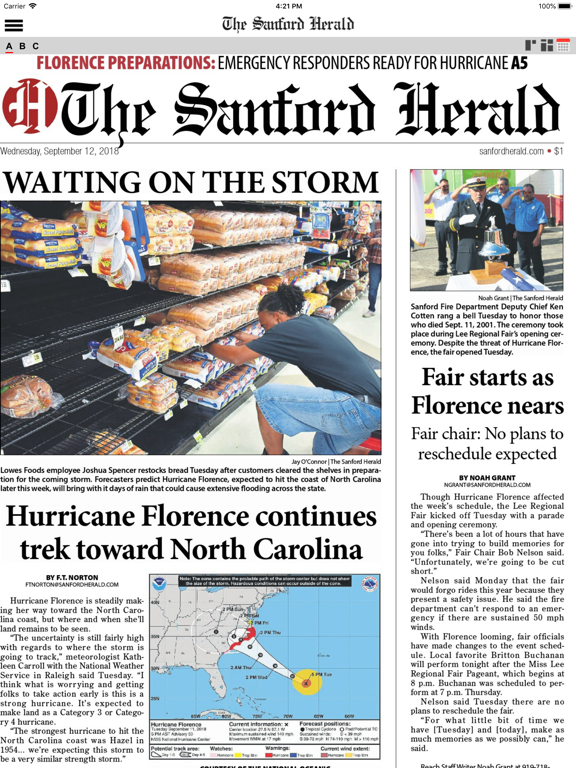 Screenshot #5 pour The Sanford Herald