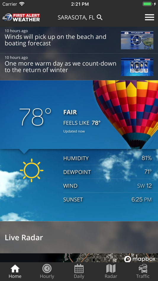 ABC7 WWSB First Alert Weather - 5.14.502 - (iOS)