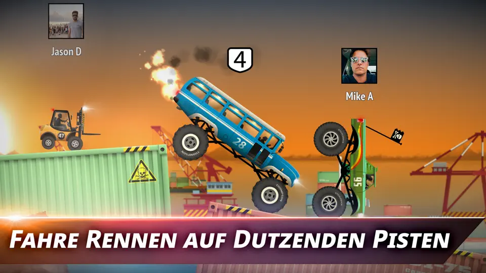 Screenshot von Renegade Racing auf dem iPhone 2