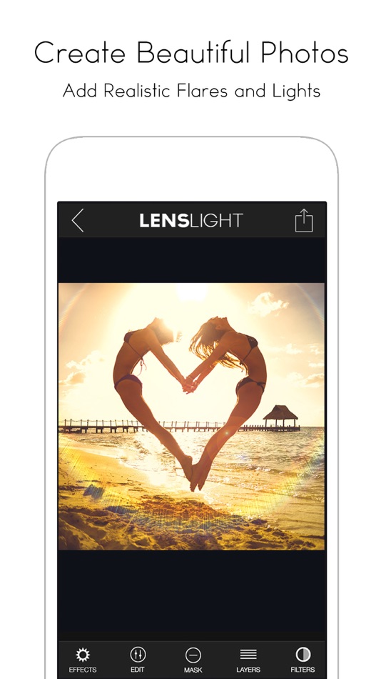 #2. LensLight Visual Effects (iOS) Podle: James Grote
