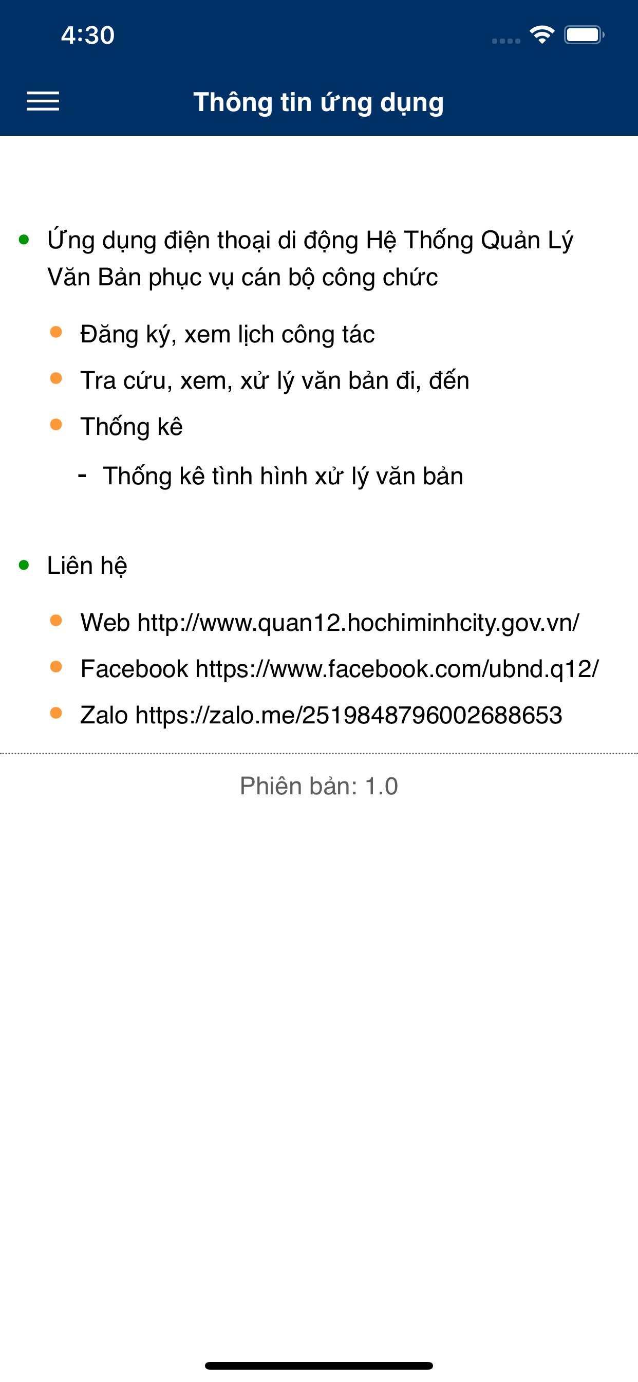 Công Chức Trực Tuyến Q12