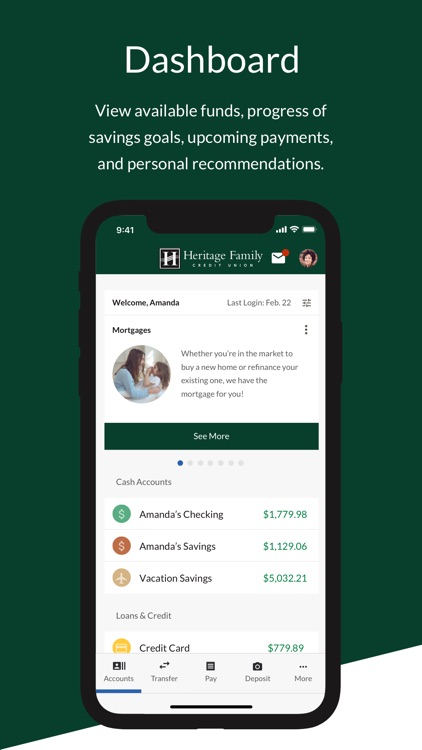 Heritage Family CU eBranch